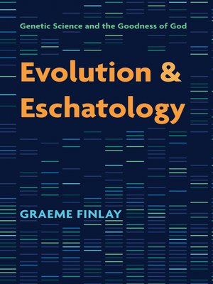 cover image of Evolution and Eschatology
